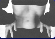 Eugenia demonstrates Nauli-Kriaya