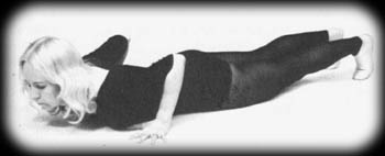 Eugenia in Step 6 of The Moon Salutation.