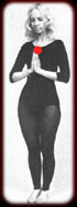 For perfect posture, lift the spot where the red circle is on this area of your body.
