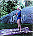 First 2 steps of the Moon Salutatio.
